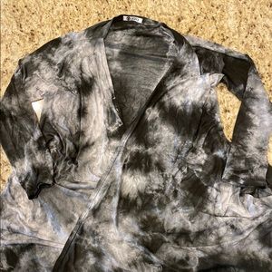 Jala Tie Dye Cardigan in Size Small